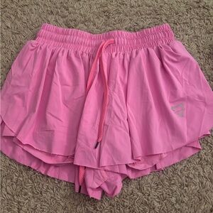 Pink Women's Athletic Shorts
